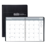 House of Doolittle Recycled Two Year Monthly Planner with Expense Logs, 8.75 x 6.88, Black Cover, 24-Month: Jan 2025 to Dec 2026 View Product Image