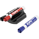 Magnetic Clip Eraser, Broad Chisel Tip, Assorted Colors, 3/set (SAN81503) View Product Image