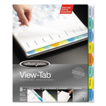 View-Tab Paper Index Dividers, 8-Tab, 11 X 8.5, White, 1 Set (WLJ55965) View Product Image