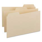 Smead Manila Card Guides, 1/3-Cut Top Tab, Blank, 5 x 8, Manila, 100/Box View Product Image