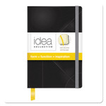 TOPS Idea Collective Journal, Hardcover with Elastic Closure, 1-Subject, Wide/Legal Rule, Black Cover, (96) 5.5 x 3.5 Sheets View Product Image