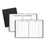 AT-A-GLANCE Triple View Weekly Vertical-Column Format Appointment Book, 11 x 8.25, Black Cover, 12-Month (Jan to Dec): 2024 View Product Image