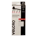 VELCRO Brand Industrial-Strength Heavy-Duty Fasteners, 2" x 4 ft, White (VEK90595) View Product Image