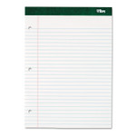 TOPS Double Docket Ruled Pads with Extra Sturdy Back, Wide/Legal Rule, 100 White 8.5 x 11.75 Sheets (TOP63379) View Product Image