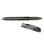 AbilityOne 7520016580391 SKILCRAFT Erasable Re-Write Gel Pen, Stick, Medium 0.7 mm, Black Ink, Smoke/Black Barrel, Dozen (NSN6580391) View Product Image