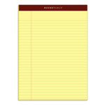 TOPS Docket Gold Ruled Perforated Pads, Wide/Legal Rule, 50 Canary-Yellow 8.5 x 11.75 Sheets, 12/Pack (TOP63950) View Product Image