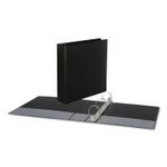 Universal Slant D-Ring View Binder, 3 Rings, 2" Capacity, 11 x 8.5, Black (UNV20745) View Product Image