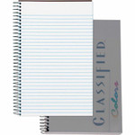 TOPS Classified Business Notebooks - Letter - 100 Sheets - Front Ruling Surface - 20 lb Basis Weight - Letter Product Image 