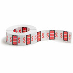 Smead BCCR Bar-Style Color-Coded Labels - S - x 1 1/4" Width x 1" Length - Pink - Laminated Product Image 