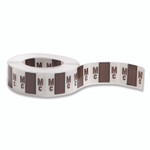 Smead A-Z Color-Coded End Tab Filing Labels, Mc, 1 x 1.25, White, 500/Roll View Product Image