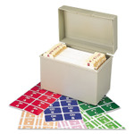 Smead AlphaZ Color-Coded Labels Starter Set, A-Z, 1 x 1.63, Assorted, 10/Sheet, 220 Sheets/Box (SMD67170) View Product Image