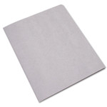 AbilityOne 7510005842491, SKILCRAFT Double Pocket Portfolio, 0.38" Capacity, 11 x 8.5, Gray, 25/Box Product Image