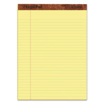 TOPS "The Legal Pad" Ruled Perforated Pads, Wide/Legal Rule, 50 Canary-Yellow 8.5 x 11 Sheets, 3/Pack (TOP75327) View Product Image