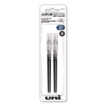 uniball Refill for Vision Elite Roller Ball Pens, Bold Conical Tip, Assorted Ink Colors, 2/Pack (UBC61234PP) View Product Image