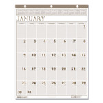 House of Doolittle Large Print Recycled Monthly Wall Calendar, 20 x 26, Beige Sheets, 12-Month (Jan to Dec): 2024 View Product Image