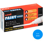 uniball™ uni-Paint PX-30 Oil-Based Paint Marker - Broad Chisel Marker Point - Blue Ink - Oil Based Product Image 