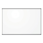 U Brands PINIT Magnetic Dry Erase Board, 70 x 47, White Surface, Silver Aluminum Frame (UBR2808U0001) View Product Image