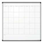 U Brands PINIT Magnetic Dry Erase Undated One Month Calendar, 35 x 35, White (UBR2902U0001) View Product Image