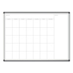 U Brands PINIT Magnetic Dry Erase Undated One Month Calendar, 47 x 35, White (UBR2903U0001) View Product Image