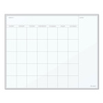 U Brands Magnetic Dry Erase Board, Undated One Month, 20 x 16, White Surface, Silver Aluminum Frame (UBR361U0001) View Product Image