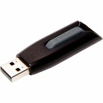 Microban 32GB Store 'n' Go V3 USB 3.2 Gen 1 Flash Drive - Gray - 32 GB - USB 3.2 (Gen 1) Type A - Gray - Lifetime Warranty Product Image 