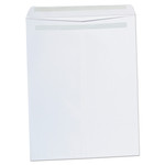 Universal Self-Stick Open End Catalog Envelope, #15 1/2, Square Flap, Self-Adhesive Closure, 12 x 15.5, White, 100/Box (UNV42103) View Product Image