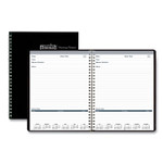 House of Doolittle Recycled Meeting Note Planner, 11 x 8.5, Black Cover, 12-Month (Jan to Dec): 2025 View Product Image