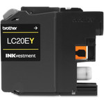 Brother LC-20EY Inkjet Ink Cartridge - Yellow - 1 Each Product Image 
