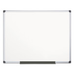 MasterVision Value Lacquered Steel Magnetic Dry Erase Board, 72 x 48, White Surface, Silver Aluminum Frame (BVCMA2707170) View Product Image