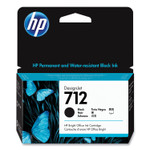 HP 712, (3ED70A) Black Original Ink Cartridge View Product Image