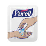 PURELL Advanced Hand Sanitizer Single Use, Gel, 1.2 mL, Packet, Fragrance-Free, 2,000/Carton (GOJ96302MNS) View Product Image
