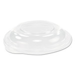 Dart PresentaBowls Clear Dome Lids, 5.4" Diameter x 1.1" h, Plastic, 504/Carton View Product Image