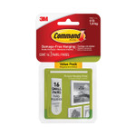 Command Picture Hanging Strips, Value Pack, Small, Removable, Holds Up to 4 lbs, 0.63 x 1.81, White, 16 Pairs/Pack (MMM1720516ES) View Product Image