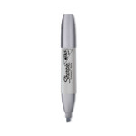 Sharpie Metallic Chisel Tip Permanent Marker, Medium Chisel Tip, Silver, Dozen (SAN2089638) View Product Image