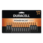 Duracell Power Boost CopperTop Alkaline AAA Batteries, 24/Pack View Product Image