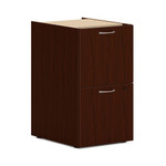 HON Mod HLPLPSFF Pedestal - 28" Height x 15" Width x 20" Depth - 2 x File Drawer(s) - Finish: Traditional Mahogany Product Image 