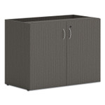 HON Mod Storage Cabinet, 36w x 20d x 29h, Slate Teak (HONPLSC3620LS1) View Product Image