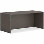 HON Mod HLPLDS6630 Desk Shell - 29" Height x 66" Width x 30" Depth - Finish: Slate Teak Product Image 