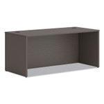 HON Mod Desk Shell, 66" x 30" x 29", Slate Teak View Product Image