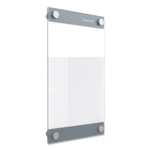 Quartet Infinity Customizable Magnetic Glass Dry-Erase Board, 8.5 x 11, White Surface (QRTGI8511) View Product Image