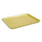 Pactiv Evergreen Supermarket Tray, #17S, 8.4 x 4.5 x 0.7, Yellow, Foam, 1,000/Carton (PCT51P317S) View Product Image