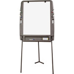 Iceberg Portable Dry-erase Flipchart Easel - 73" (6.1 ft) Width x 35" (2.9 ft) Height - Rectangle - Dent Resistant, Scratch Resistant, Portable Product Image 