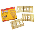 92Pc 2" Letters & Numbers Stencil Set (337-10151) View Product Image