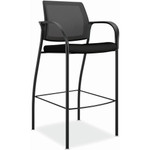 HON Ignition Sitting Stool - Black Seat Color - Fabric Seat Material - Black Back Color - Mesh Back Material - Black Frame Color - (HONIC108IMCU10) Product Image 