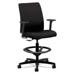Ignition Series Low-Back Task Stool, Supports Up To 300 Lb, 24" To 33" Seat Height, Black (HONIT109CU10) View Product Image
