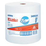 Wypall X60 Teri Wiper Jumbo Roll Wht 1-100 Per R (412-34955) View Product Image