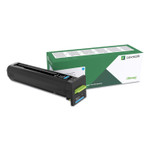 Lexmark 82K0XCG Return Program Extra High-Yield Toner, 22,000 Page-Yield, Cyan (LEX82K0XCG) View Product Image