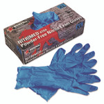 MCR Safety Nitri-Med Disposable Nitrile Gloves, Blue, X-Large, 100/Box MPG6012XL View Product Image