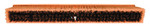 24" Floor Brush W/M60 2E7B2D  Brown & Plast (455-3524) View Product Image