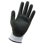 KleenGuard G60 ANSI Level 2 Cut-Resistant Gloves, 220 mm Length, Small, White/Black, 12 Pairs (KCC38689) View Product Image